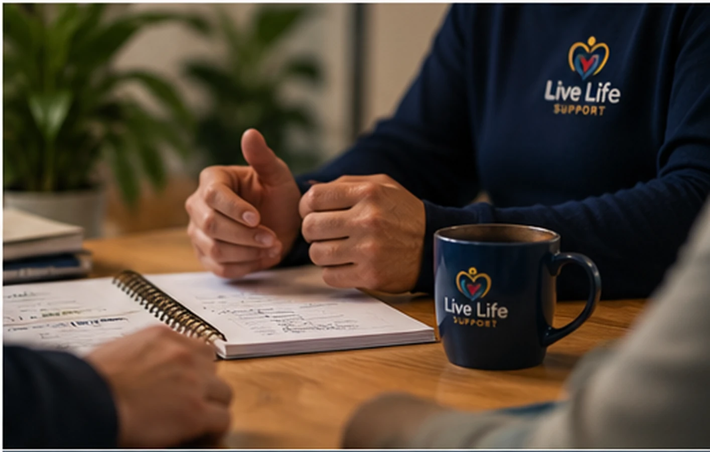 Live Life Support conversation